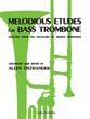 Melodious Etudes for Bass Trombone Book cover